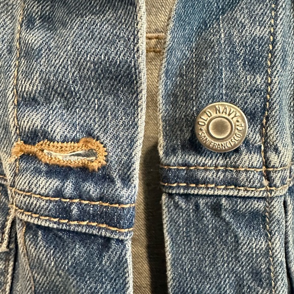 Old Navy Denim Jean Jacket Size: XS - Picture 4 of 6